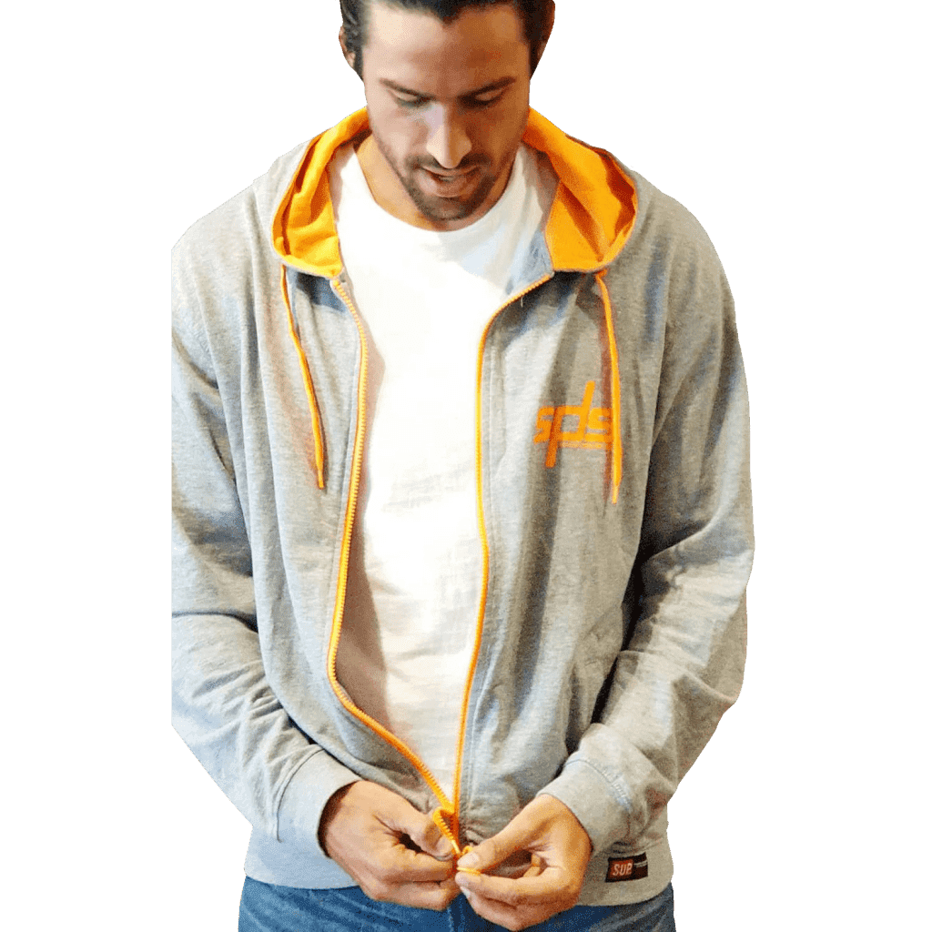 Unisex hooded sweatshirt by SPS.
