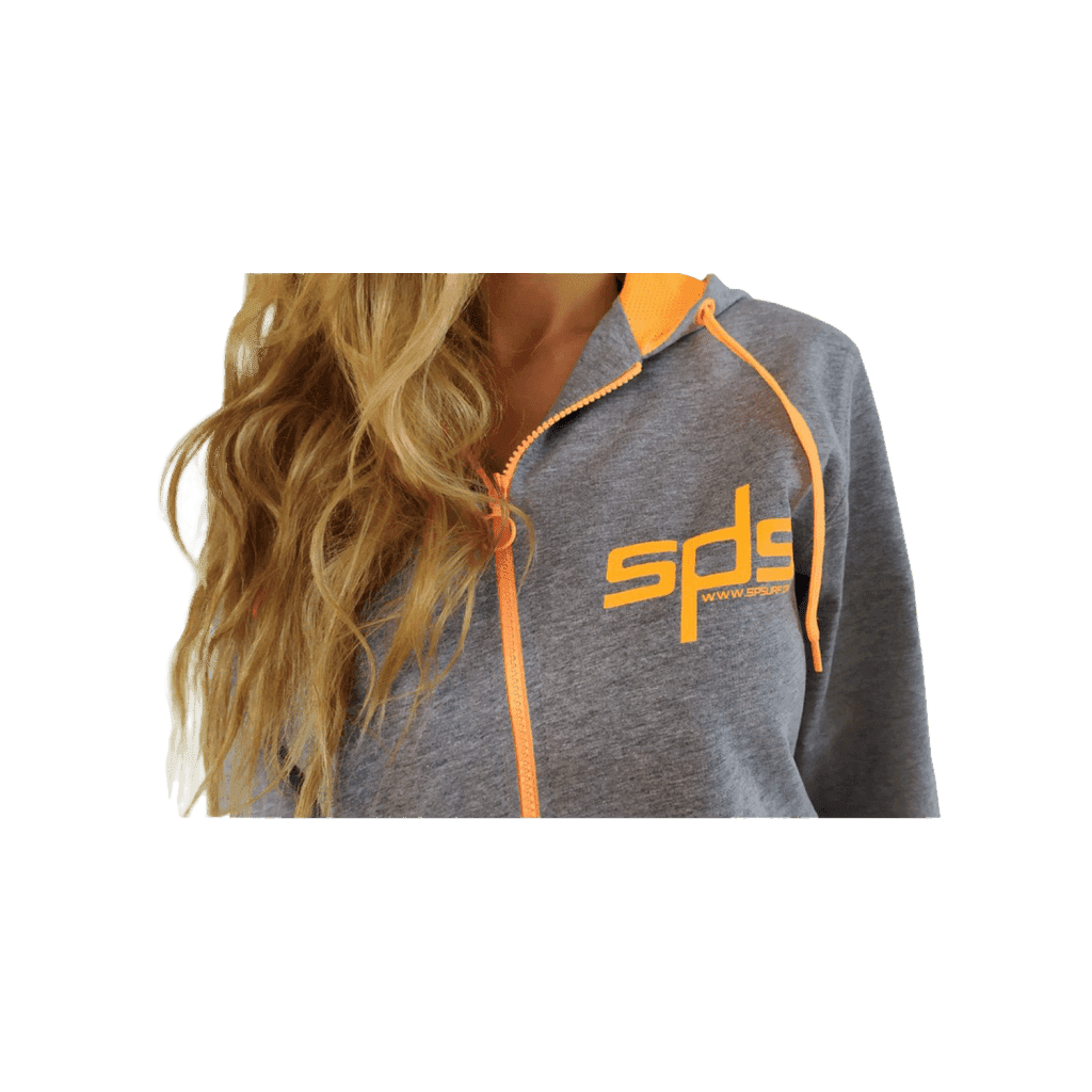 Unisex hooded sweatshirt by SPS.