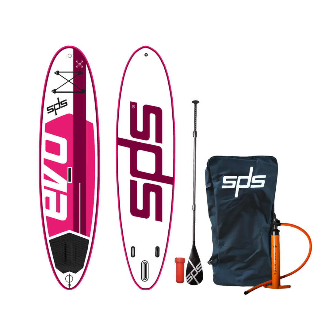 Tabla Paddle Surf EVO SPS 10’x30”x4” Rosa
