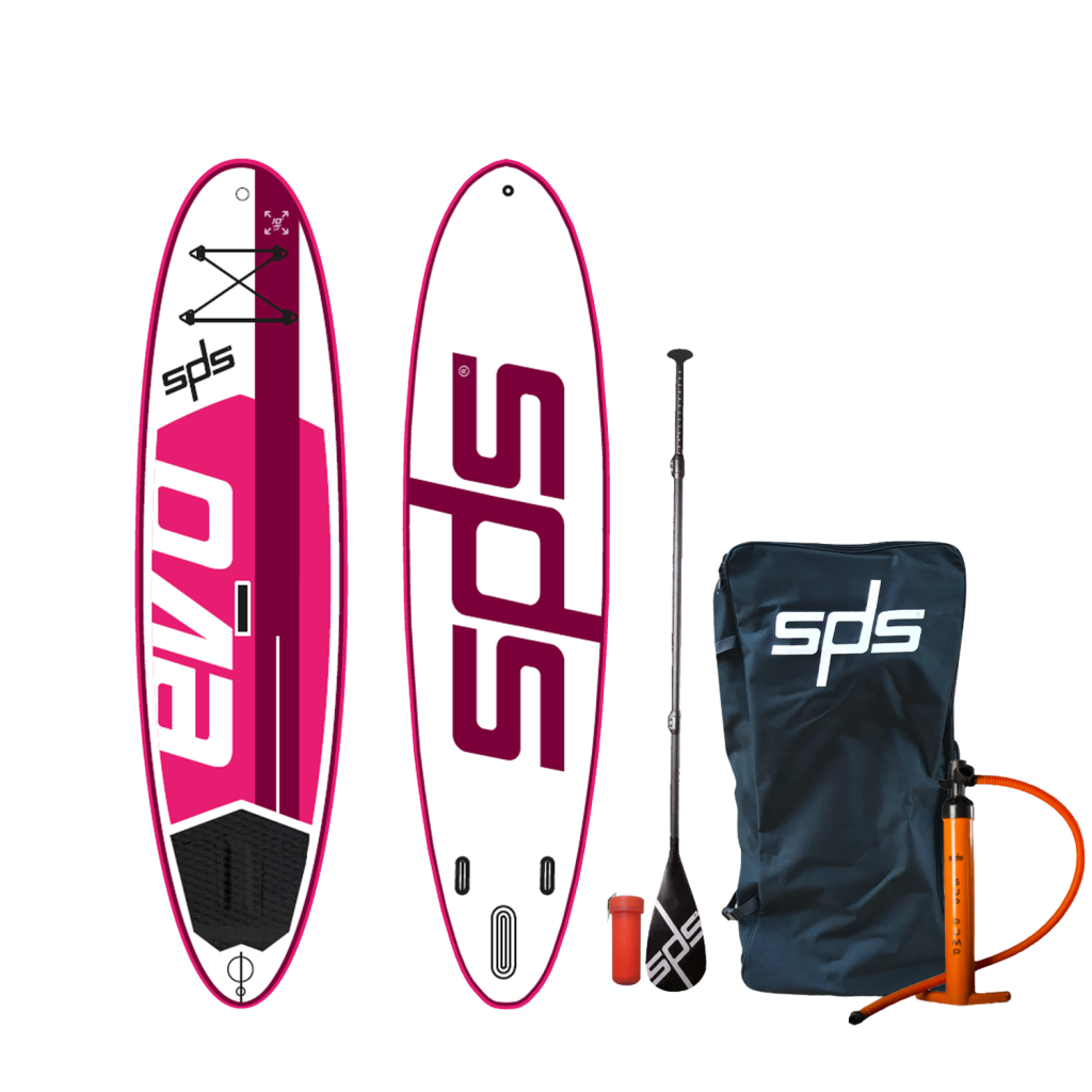 Tabla Paddle Surf EVO SPS 10’x30”x4” Rosa