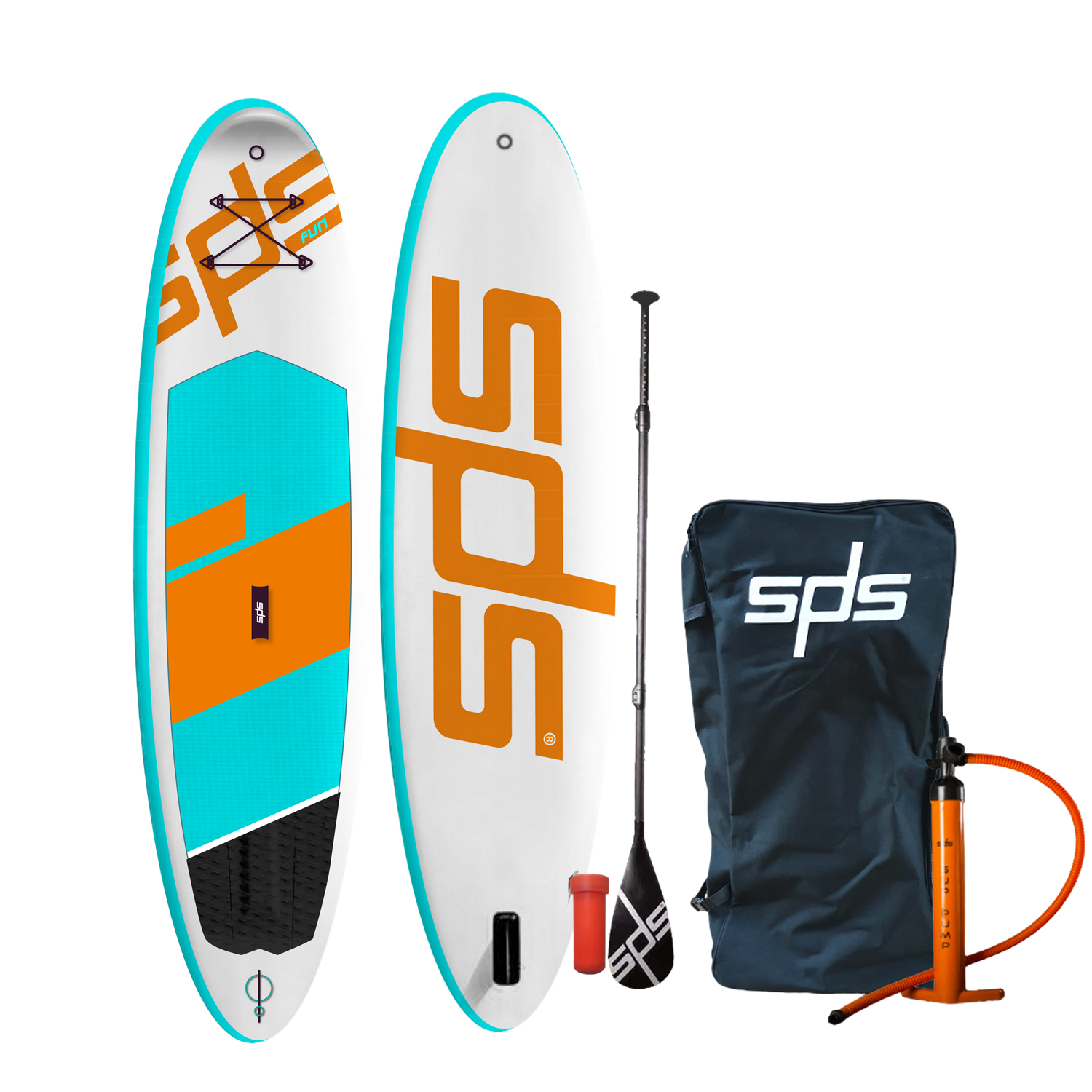 FUN SPS 10’5×32”x6” Blue Paddle Surf Board