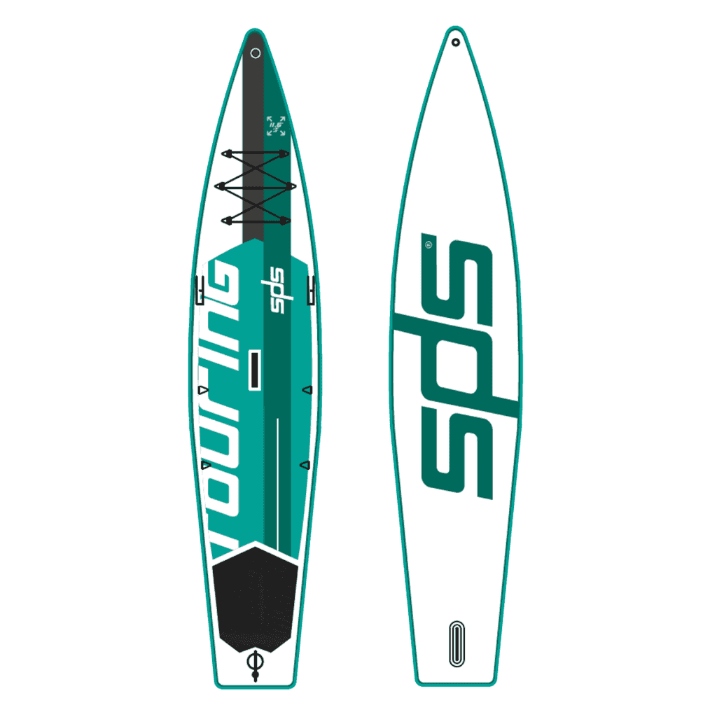 TOURING 11’6×31”x6” Azul es el sup hinchable para remar muchos kilómetros