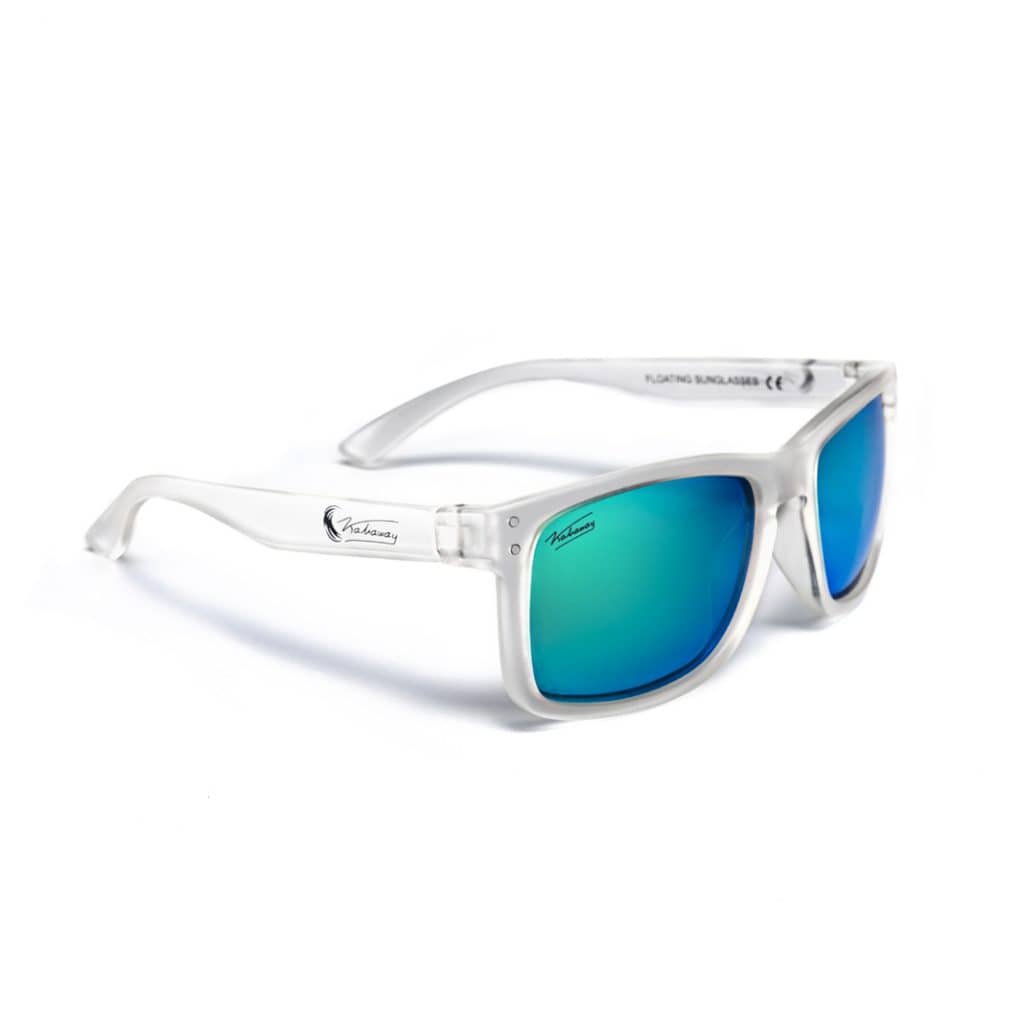 green waimea floating sunglasses for paddle sup